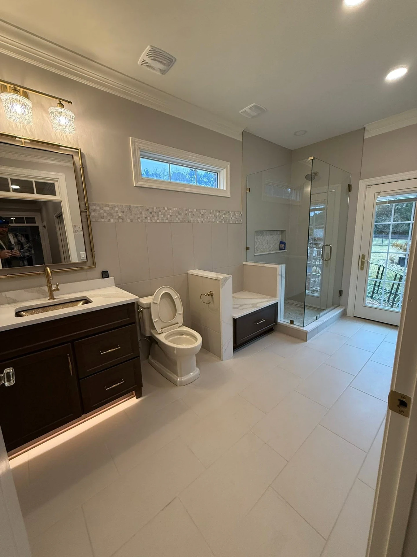 Primary bath renovation